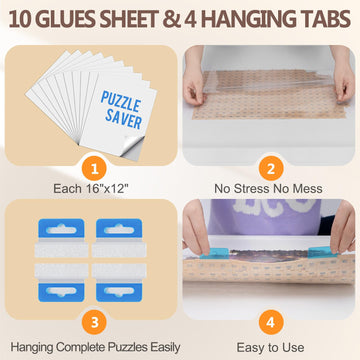 HALLYBEE puzzle table ideal gift for puzzle enthusiasts.