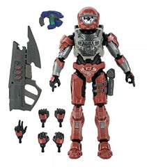 Halo Infinite Spartan Enigma figure featuring plasma gun for collectible pose play