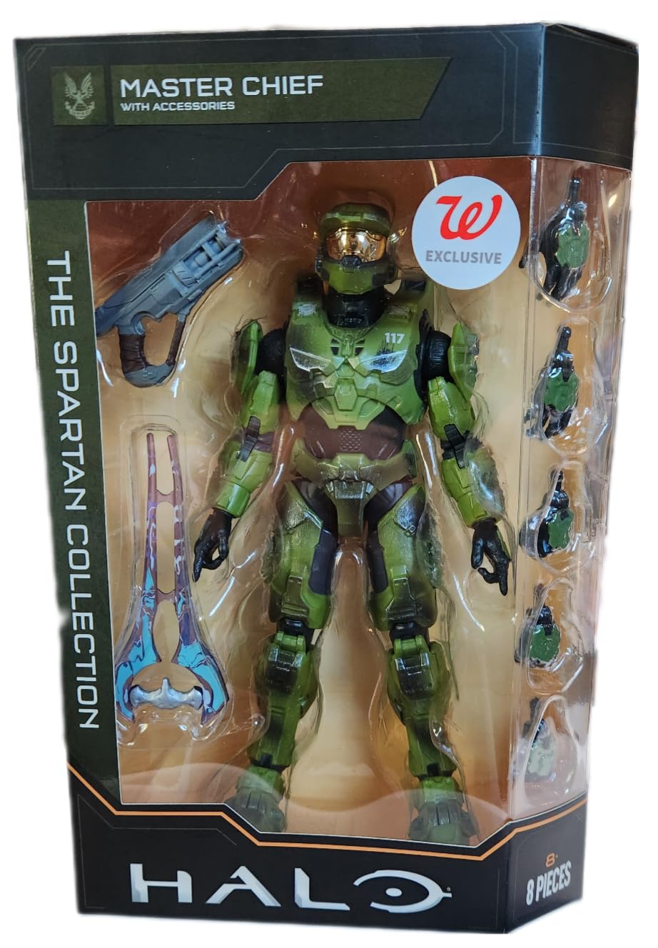 Halo Master Chief 6.5 inch figure with authentic armor for display and dynamic pose
