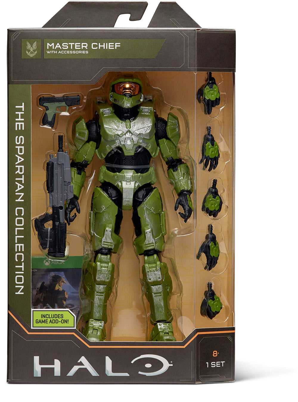 Halo Spartan collection posed figure on display for collectors and fans alike.