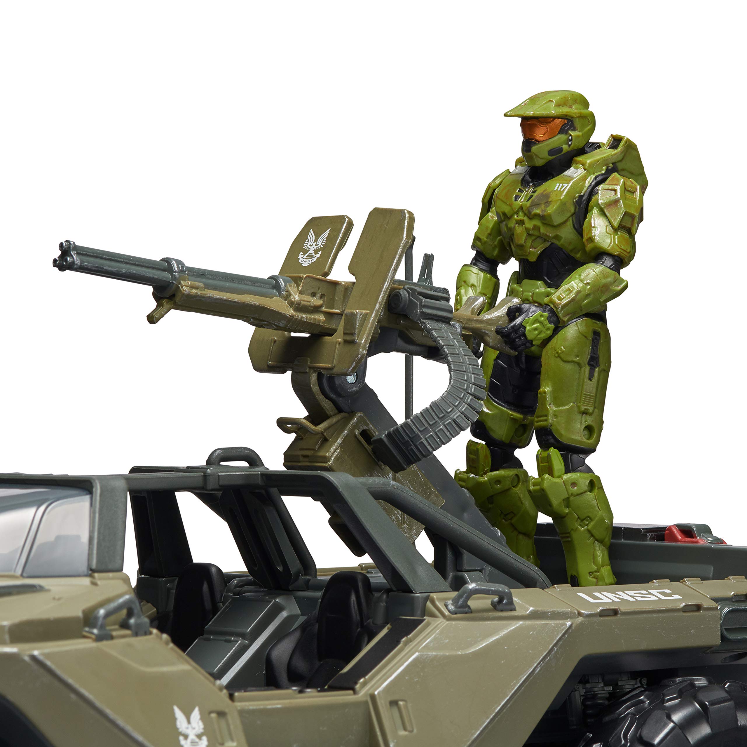 HALO Master Chief figure ready for heroic poses and action scenes.