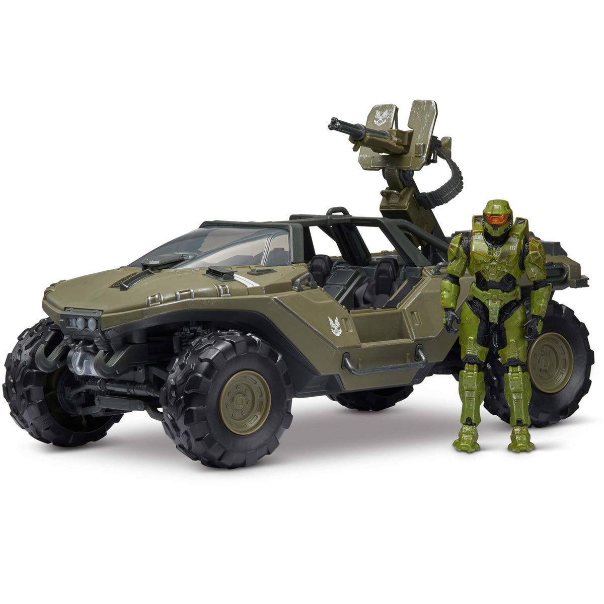 HALO World of HALO Warthog deluxe vehicle for fast-action play.