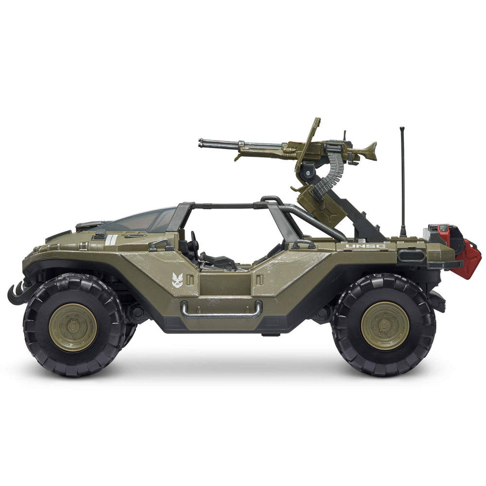 HALO Warthog turret play scene for dynamic battles.