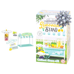 Hamee Cinnamoroll Lemonade Stand mini figures for cute desk display and collection