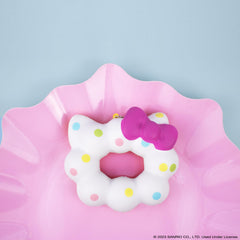 Hamee Hello Kitty Mochi Donut, adorable slow-rise toy for kids' playtime