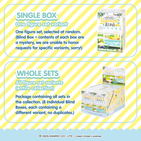 Hamee lemonade cart mini diorama accessory for playful scene creation
