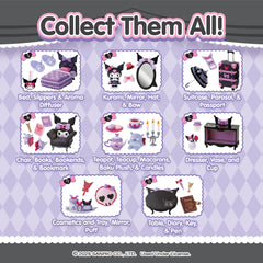 Hamee Re-Ment Kuromi display diorama set for creative collections.