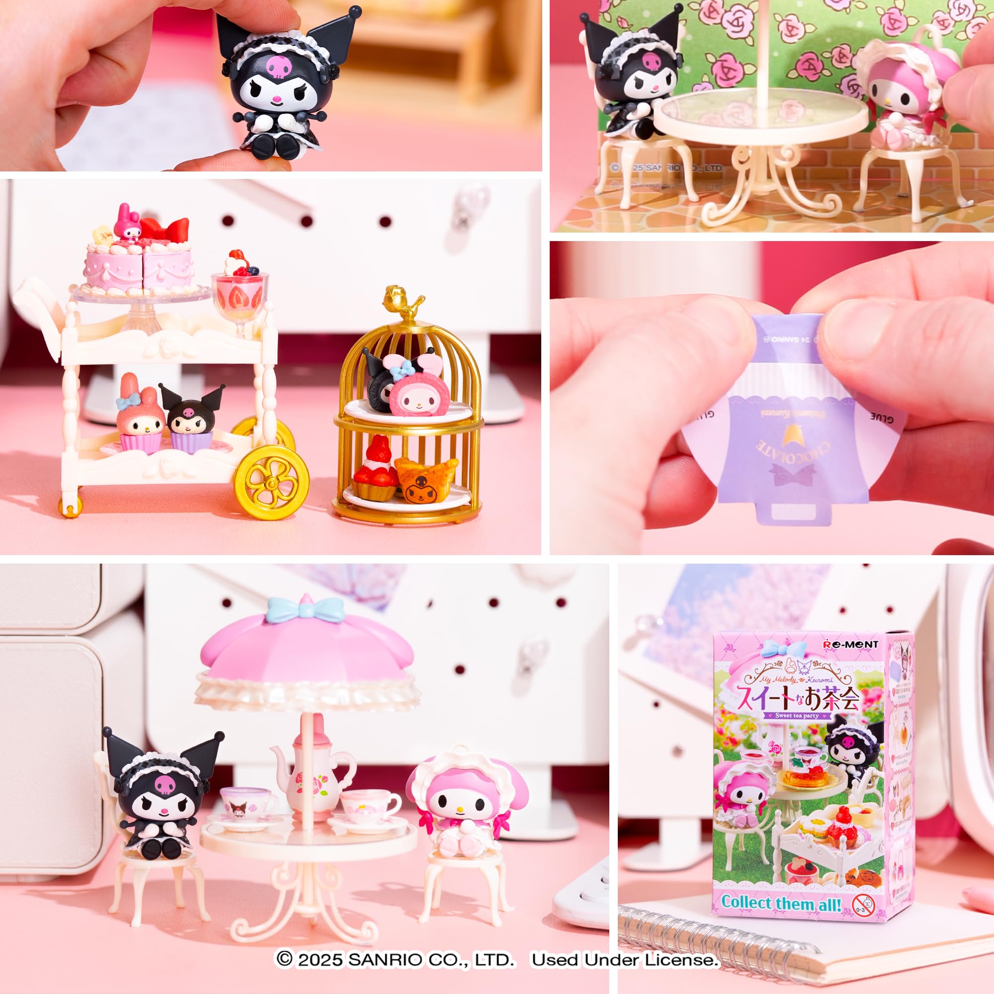 Hamee Re-Ment blind box figures spark an unboxing moment for fans.