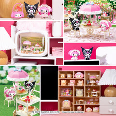 Hamee Re-Ment pastel diorama props spark creativity in miniature scenes.