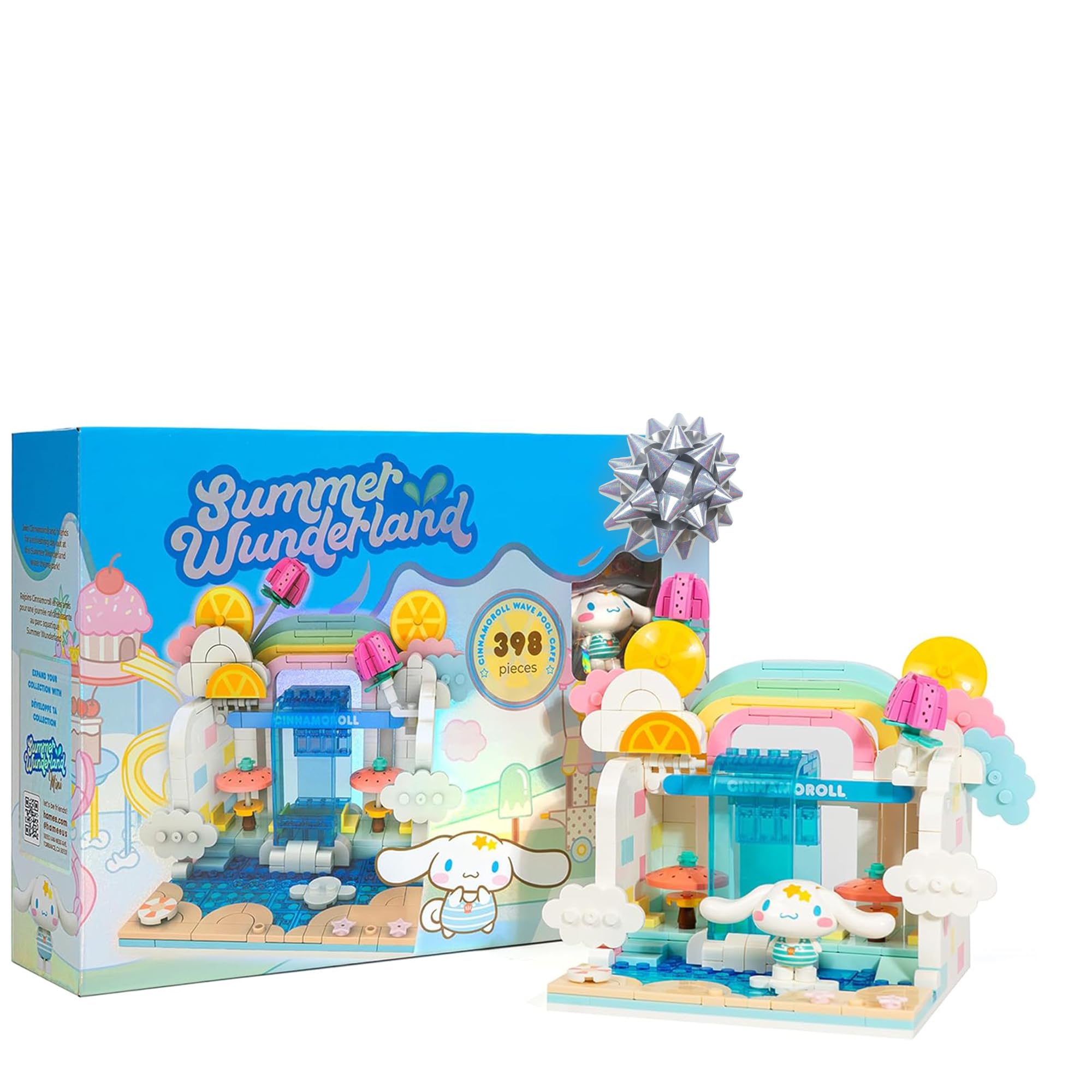 Hamee Sanrio Summer Wunderland donut ship—durable display for imaginative play