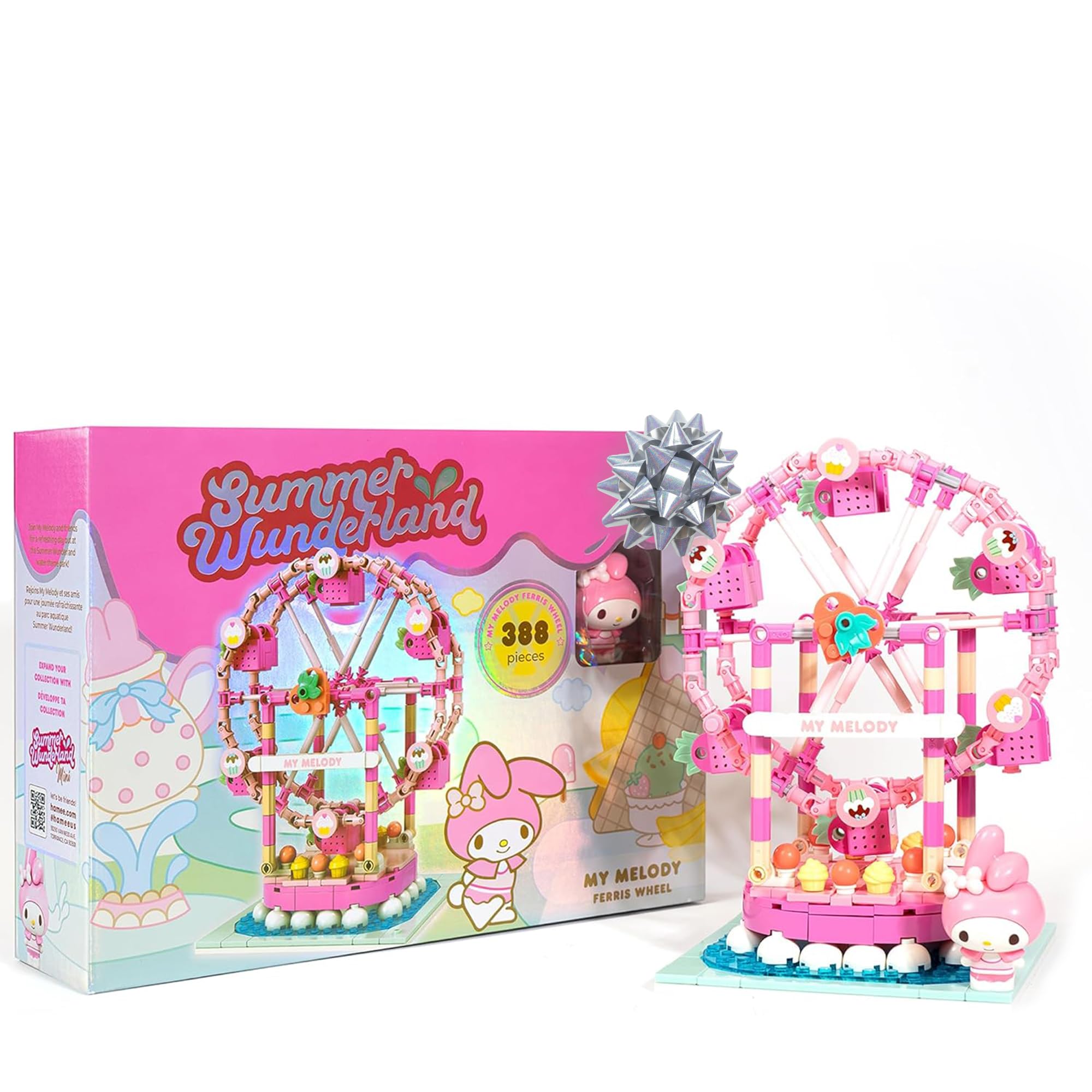 Hamee Summer Wunderland donut ship figure for playful desk decor