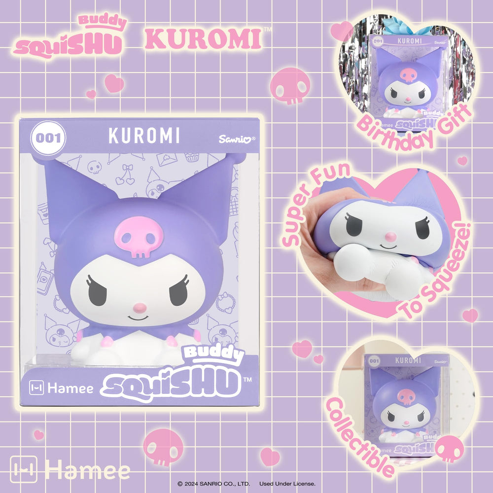 Hamee SquiSHU Buddy Hello Kitty figurine for desk decor