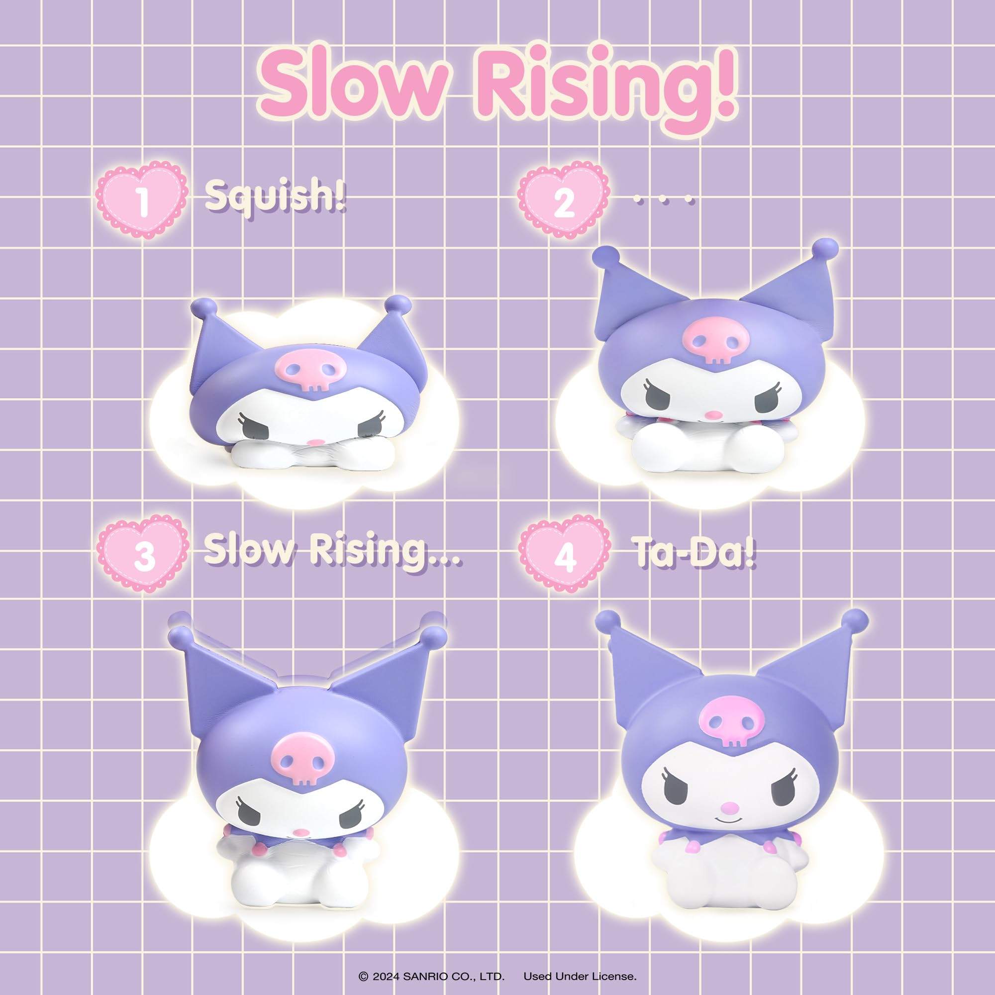 Hamee SquiSHU Buddy slow-rise foam toy for calm moments