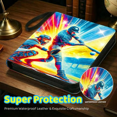 HAMKOT binder sturdy stitching adds long-lasting durability.