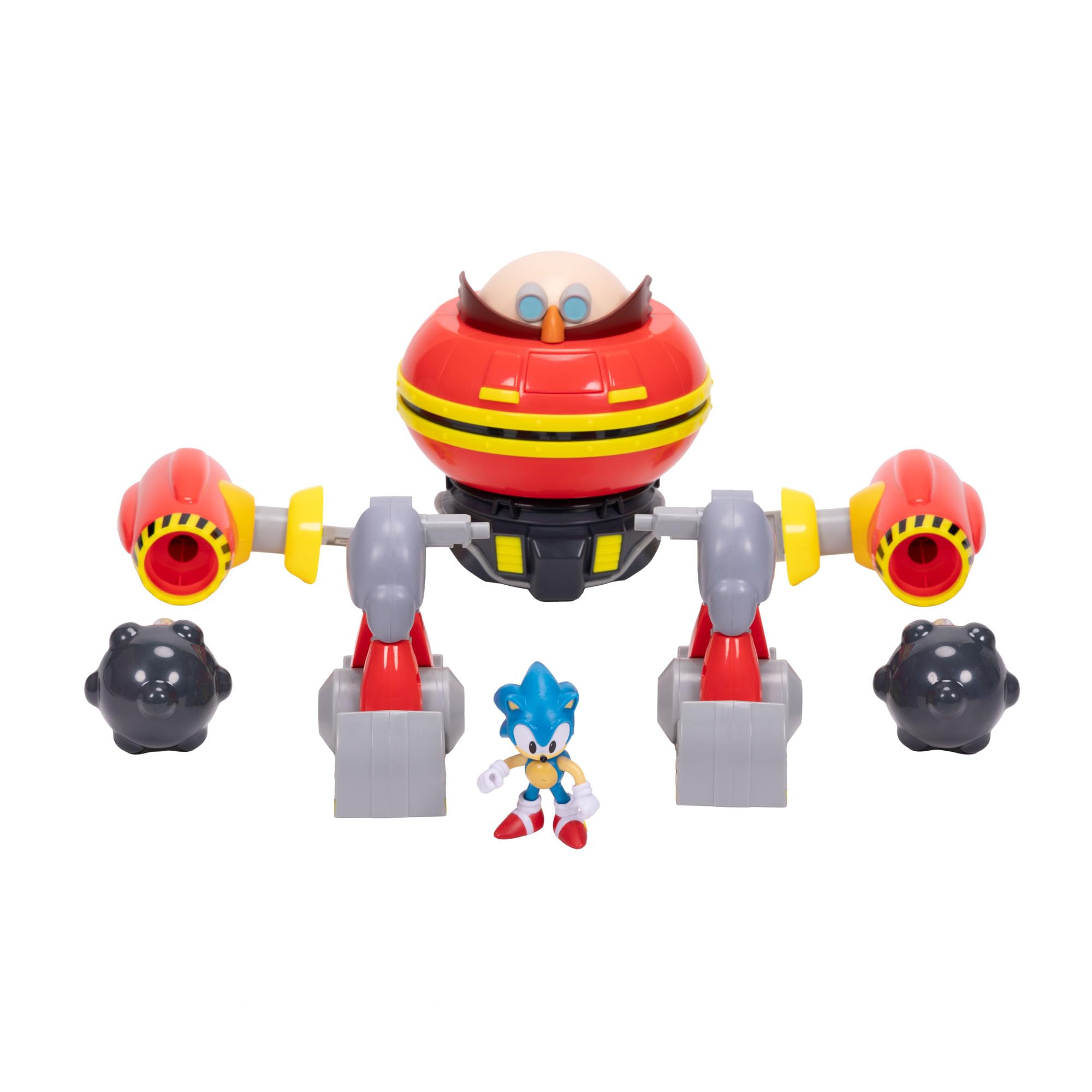 Hammer Egg Robot deluxe playset shown for dynamic 360-degree spin action.