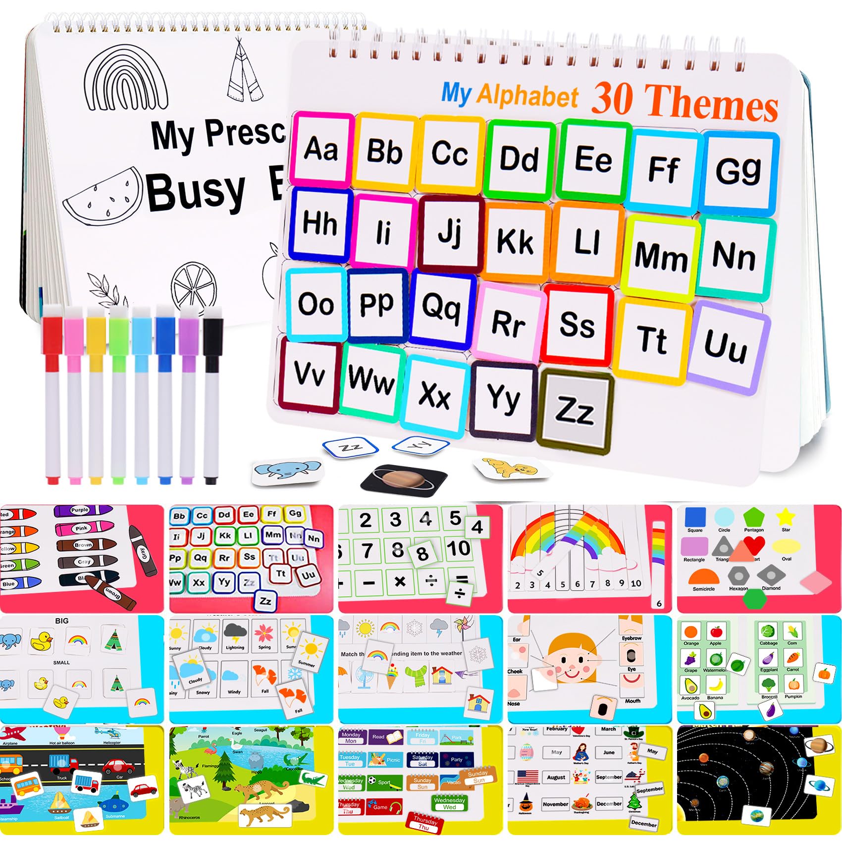 HAN-MM Busy Book cover showcases durable design for early learning on the go.