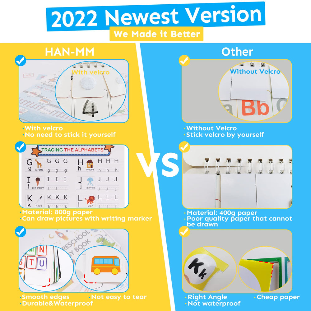 HAN-MM Busy Book family activity page promoting parent-child bonding.