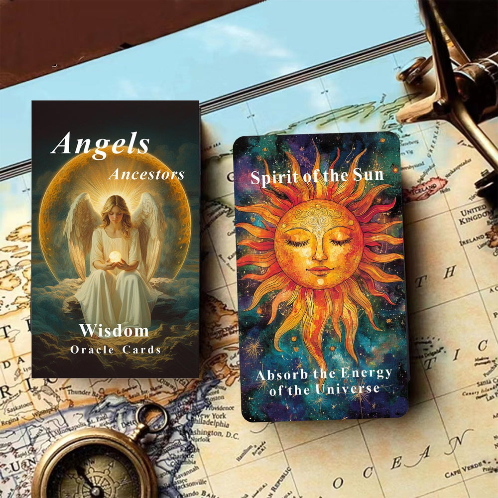 Han Yu Bowen guide word highlights card meanings for quick spiritual insight.