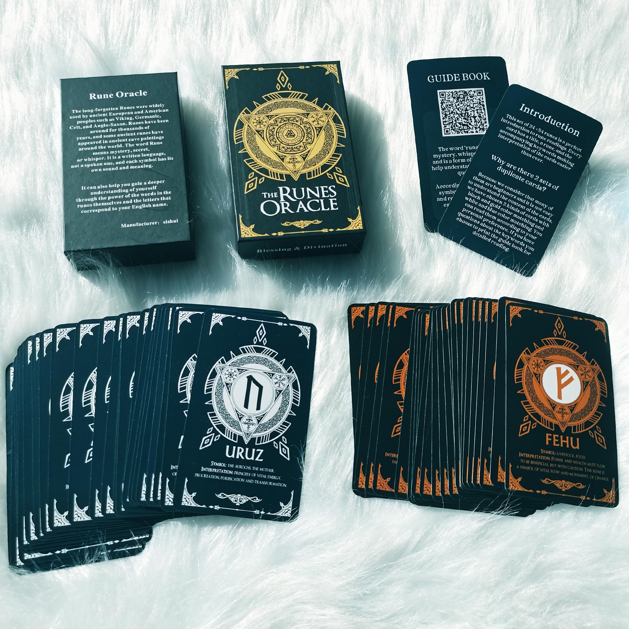 Han Yu Bowen Black-Gold card set highlighted for visual contrast and readability