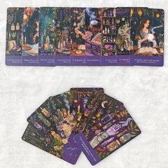 Han Yu Bowen diaries and crafts projects enriched by oracle cards inspiration.