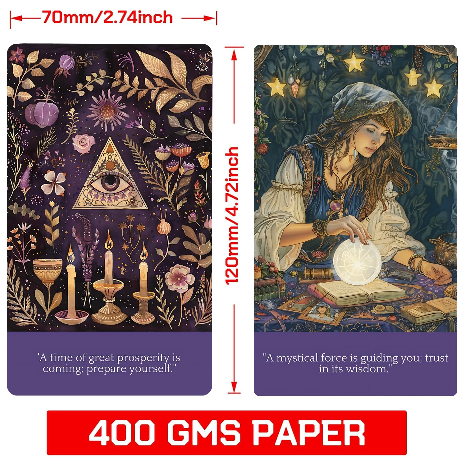 Han Yu Bowen fortune teller card spread for daily guidance and reflective journaling.