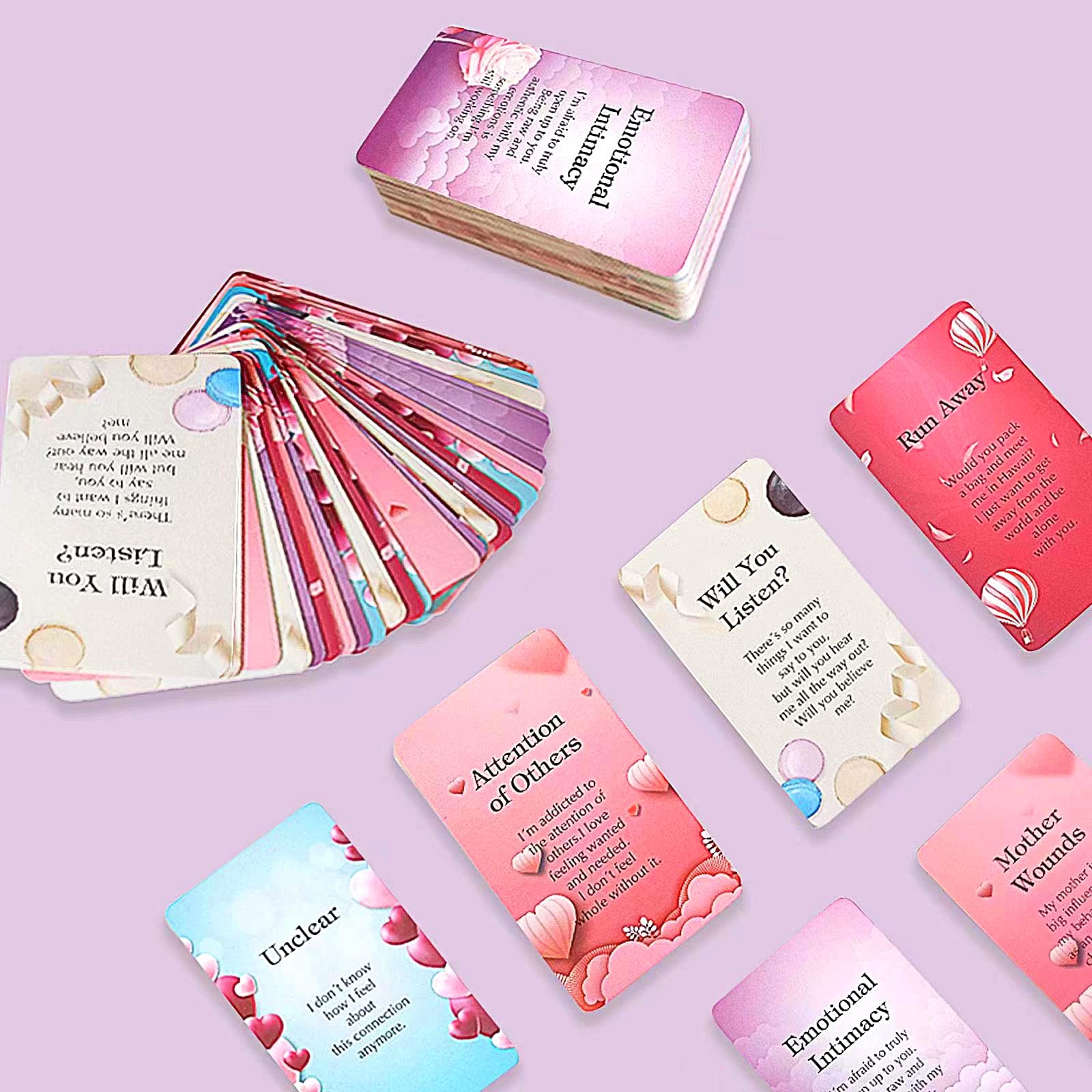 Han Yu Bowen Love Oracle Cards hand-feel-shuffle offers durable, easy-handling experience