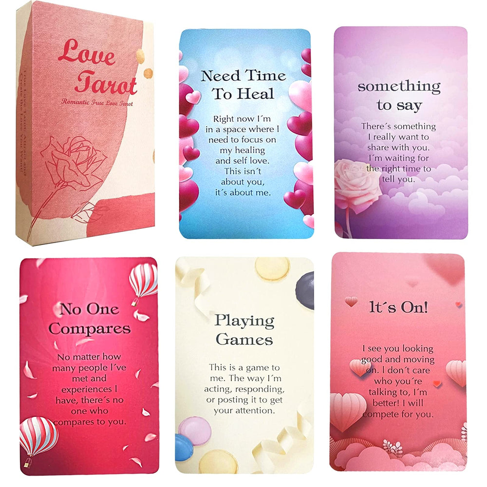 Han Yu Bowen Love Oracle Cards pack cover with vibrant romance art for eye-catching spreads