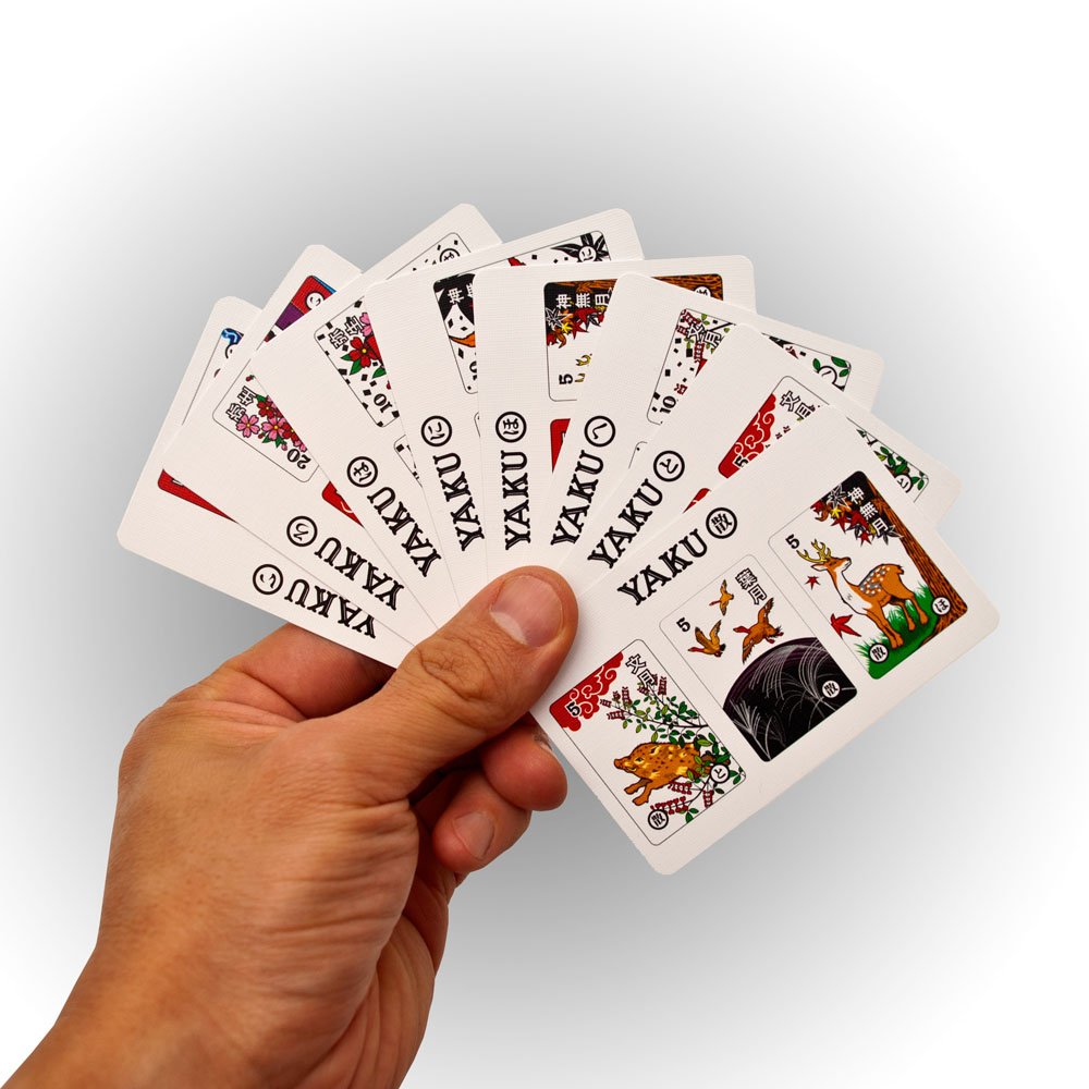 Hanafuda Hawaii Style XL game mat offering a comfortable play surface.