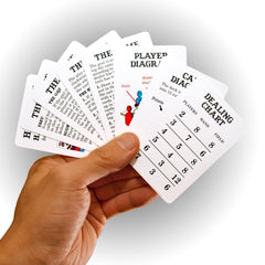 Hanafuda Hawaii Style XL stacks image showing organized setup for smooth rounds.