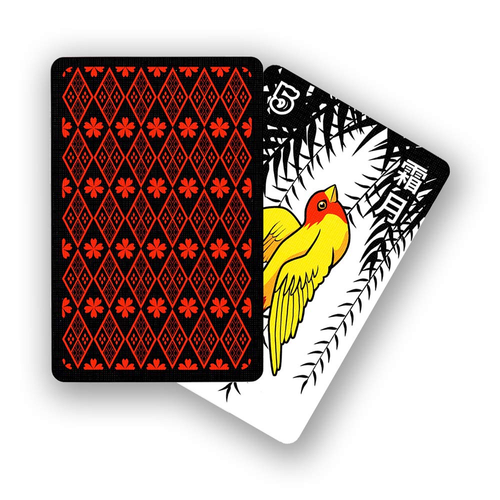 Hanafuda Hawaii Style XL user hand demonstrating easy handling during game.
