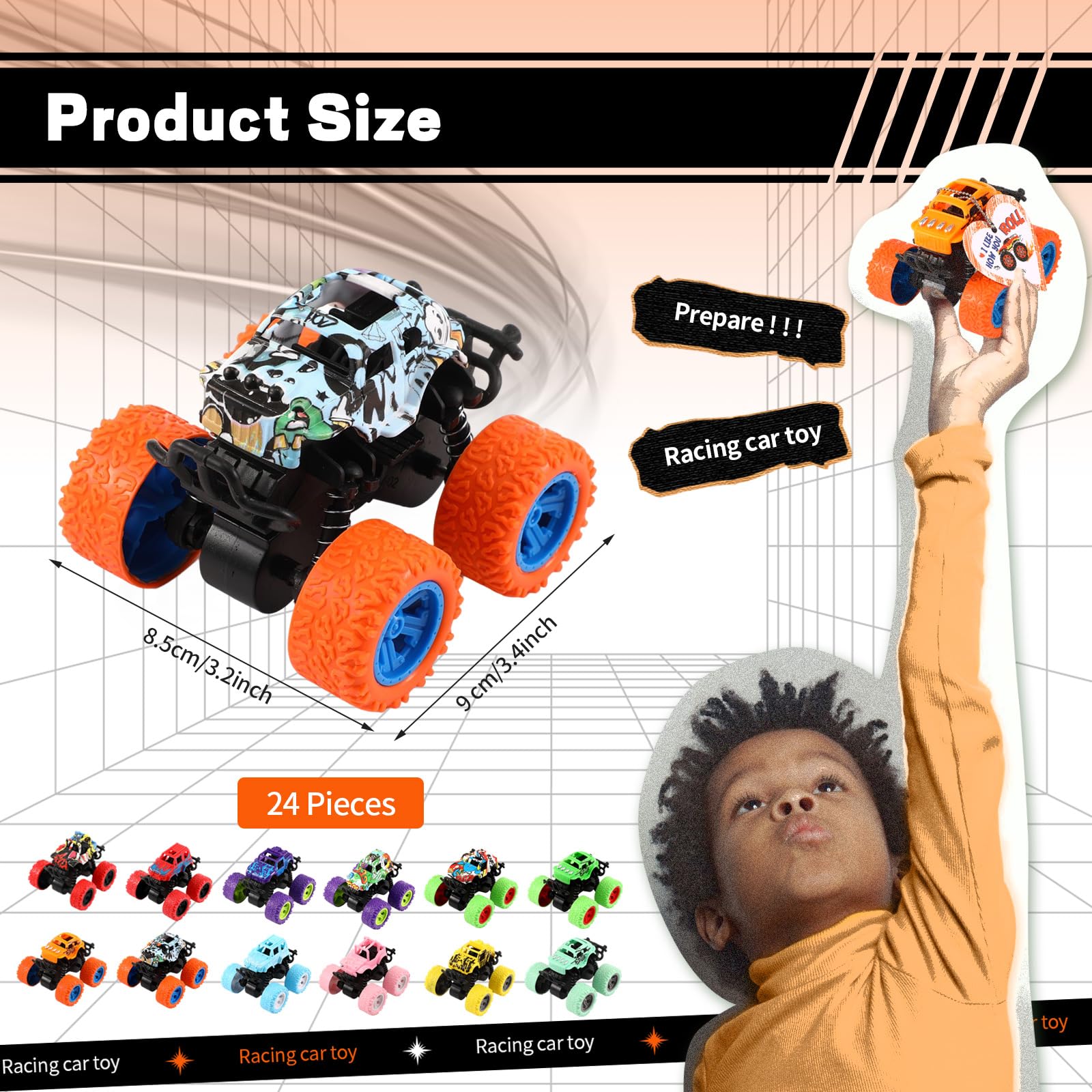 Hanaive valentines cards with cars for classroom exchanges