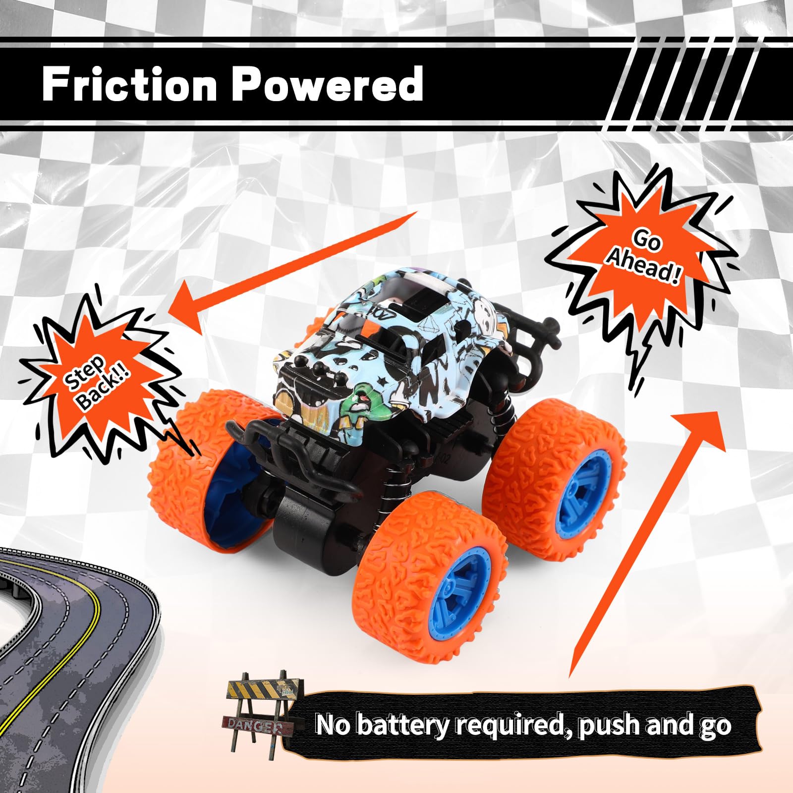 Hanaive 360-degree rotation trucks for eye-catching action