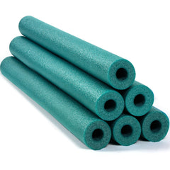 Hanaive 6-pack pool noodles green 52-inch for buoyant pool play and easy handling