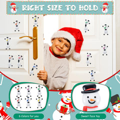 Hanaive Christmas sticky climber demonstrating ceiling adhesion for fun.