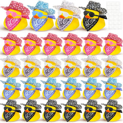 Hanaive cowboy duck yellow with mini sunglasses for bath time play