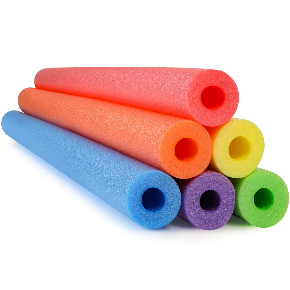 Hanaive green 52-inch pool noodle for buoyant support and craft projects