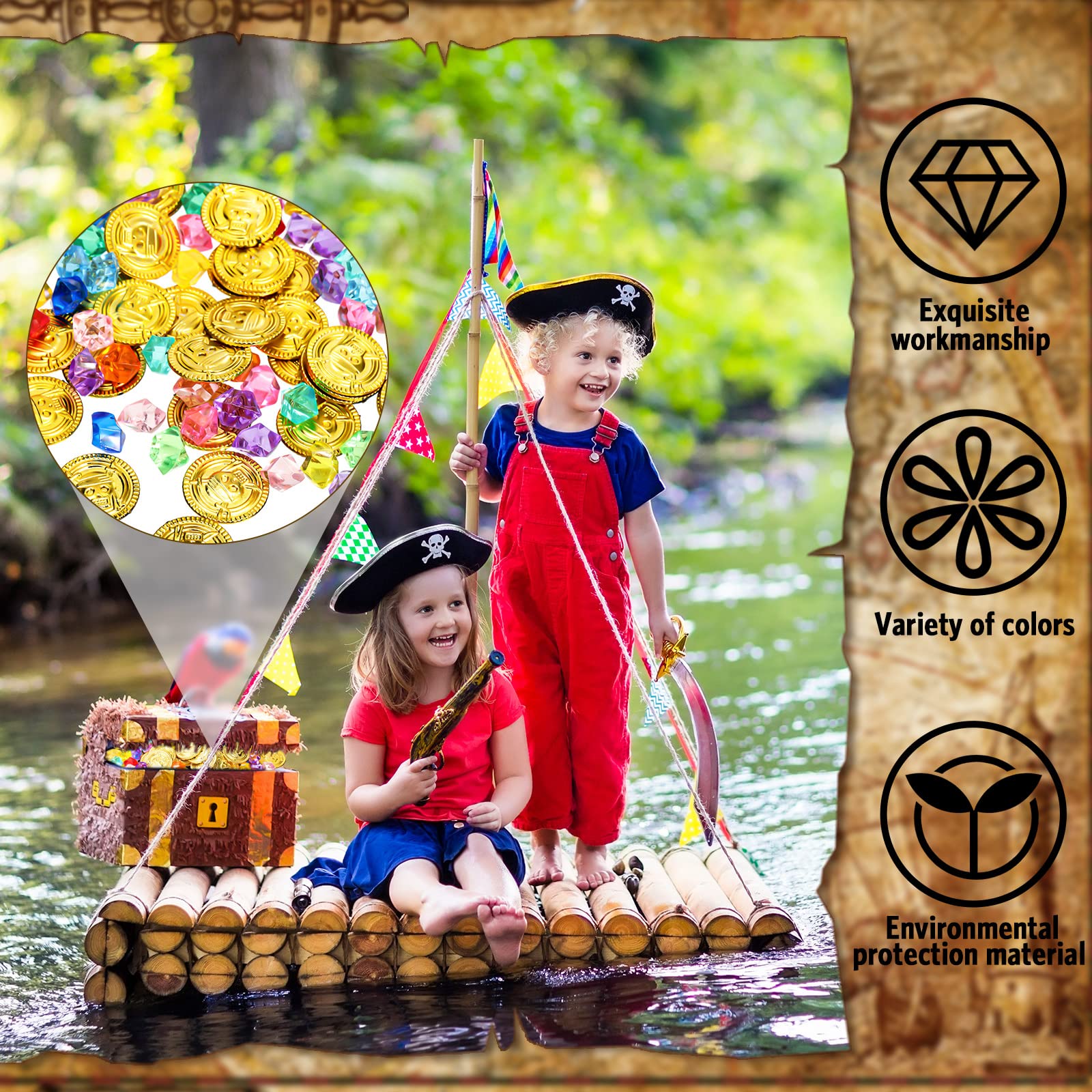 Hanaive Halloween adventure props for stage and photo setups.