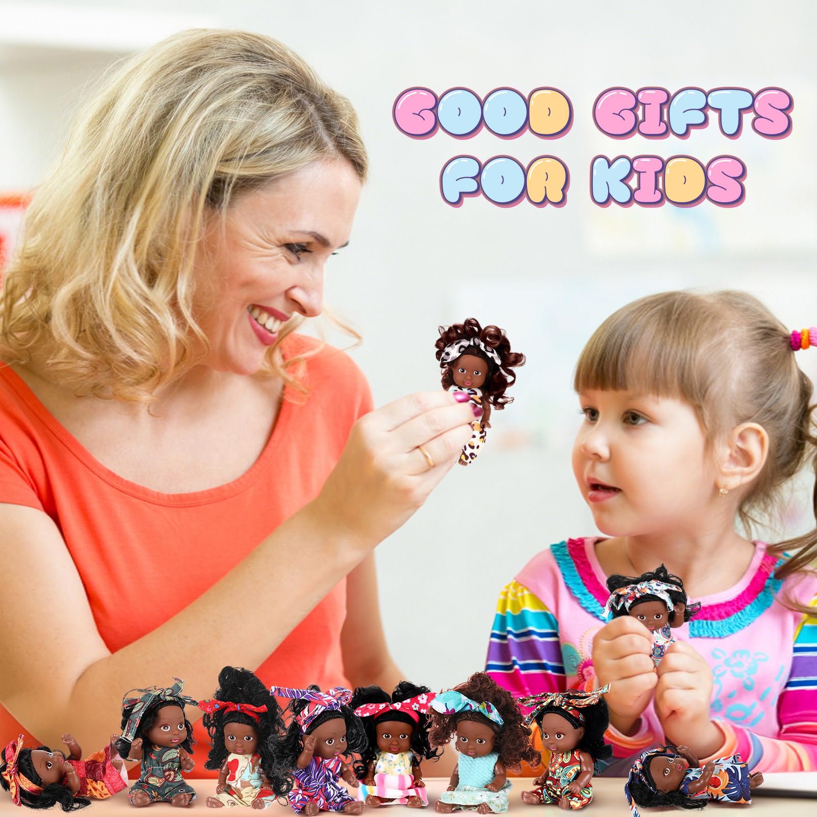 Hanaive dolls suitable for sharing and learning activities
