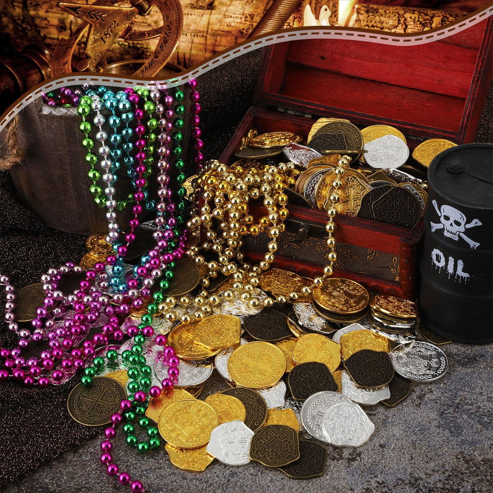 Hanaive pirate coins deliver metal-like feel and lasting lustre