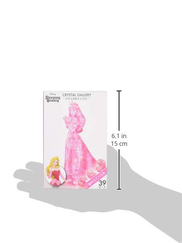 Hanayama Crystal Gallery display figure of Sleeping Beauty encourages calm, creative play and collection.