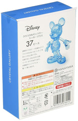 Completed Mickey figure from Hanayama Crystal Gallery for a crystal-clear display