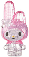 Hanayama Crystal Gallery My Melody puzzle pieces assembled into a headcloth character for display