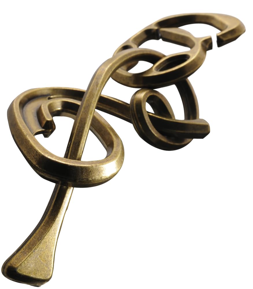 Hanayama Enigma Puzzle cover displaying the premium metal design for focus