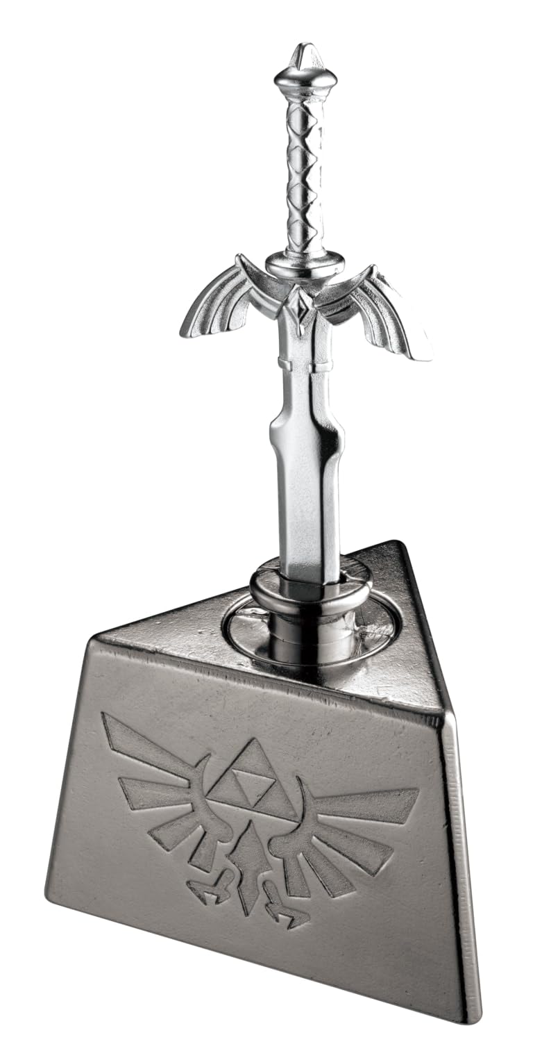 Hanayama Master Sword metal puzzle with twist mechanism for a challenging session.