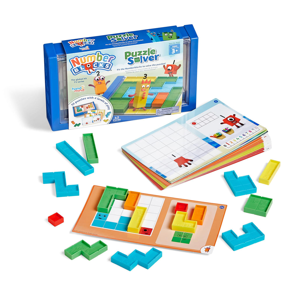 hand2mind Numberblocks Puzzle Solver: assembly scene boosts early math engagement