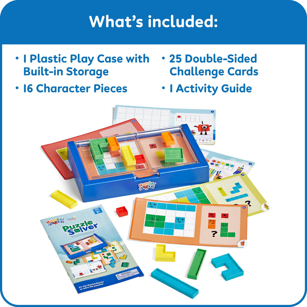 hand2mind Numberblocks Puzzle Solver: character pieces support hands-on number sense