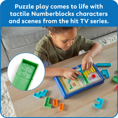 hand2mind Numberblocks Puzzle Solver: four levels of play keep kids engaged