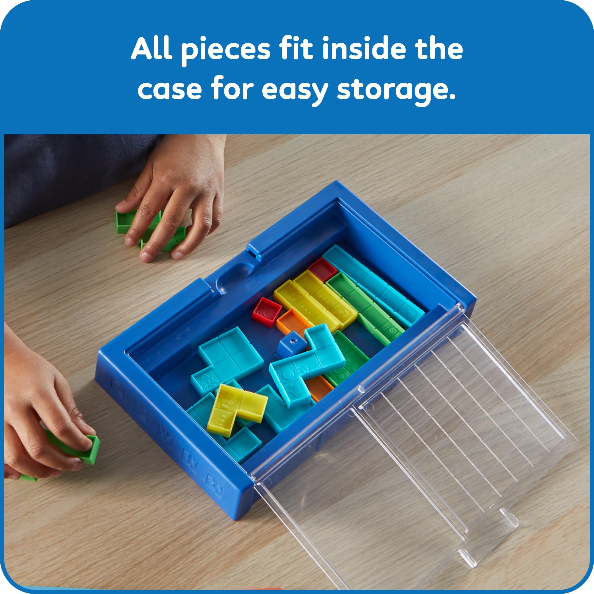 hand2mind Numberblocks Puzzle Solver: supports counting, subitizing, and basic addition