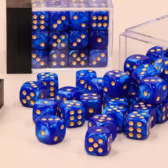 Handan Yahtzee-ready dice set with durable acrylic and vivid colors.