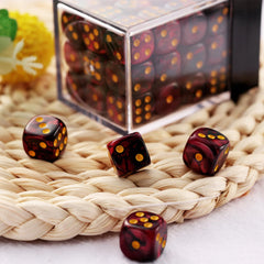 Handan dice ideal for Yahtzee, Farkle, and Liars Dice at home.
